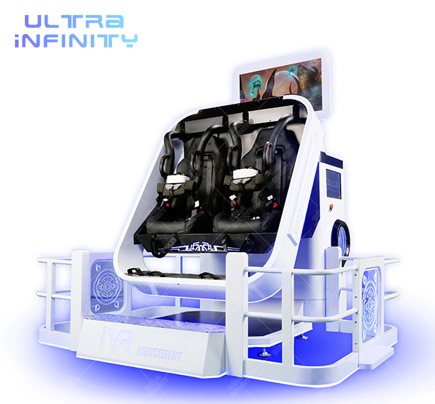 VR 360° Motion Chair - VR Roller Coaster Simulator - 2 Seats