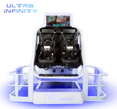 VR 360° Motion Chair - VR Roller Coaster Simulator - 2 Seats